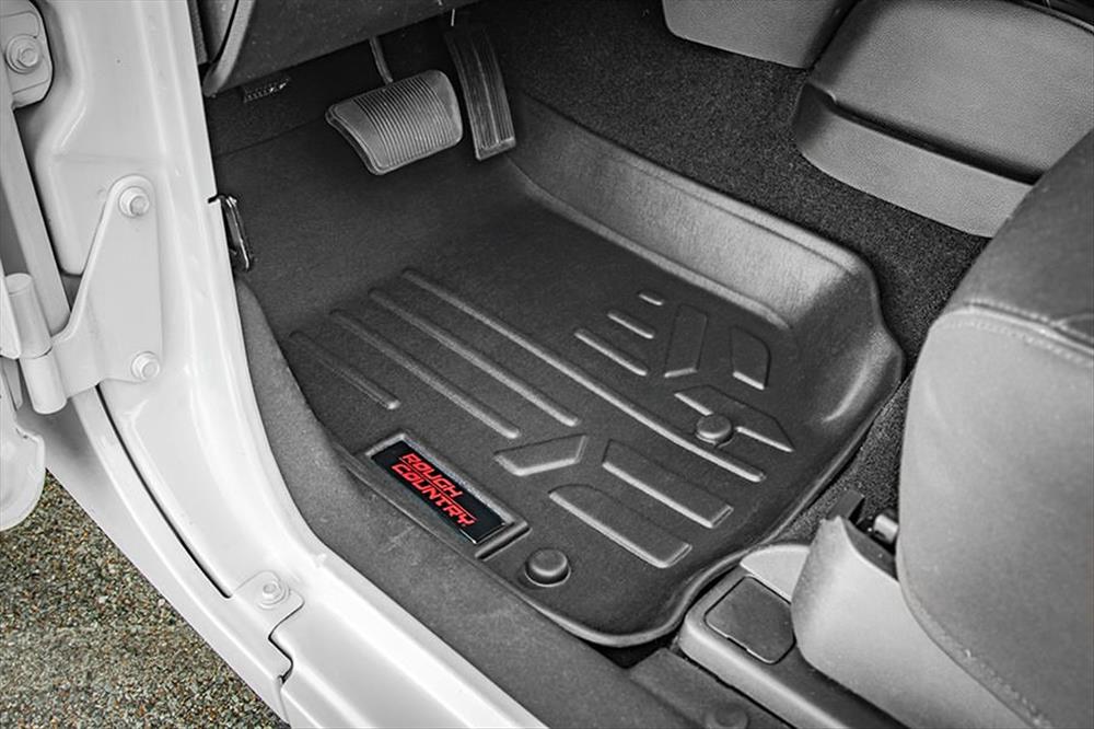 Floor Mats FR & RR 4 Door Jeep Wrangler JL 4WD (20182023) Floor