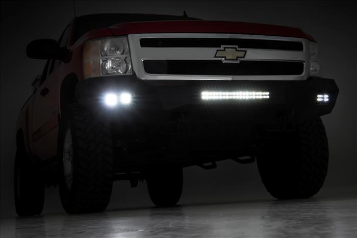 Chevy Heavy-Duty Front LED Bumper For 07-13 1500 Rough Country