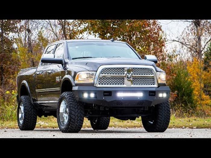 RAM Heavy-Duty Front LED Bumper 10-18 2500/3500 Rough Country