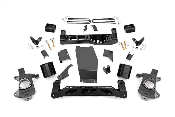 5 Inch GMC Suspension Lift Kit 14-18 Sierra 1500 Denal 4WD w/MagneRide Cast Steel Rough Country