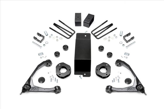 Sierra 1500 3.5 Inch Suspension Lift Kit For 14-16 GMC Sierra 1500 Denali w/MagneRide 4WD Rough Country