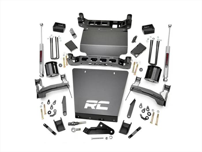 5 Inch Suspension Lift Kit w/N3 Shocks & Struts 14-18 Silverado/Sierra 1500 4WD Rough Country