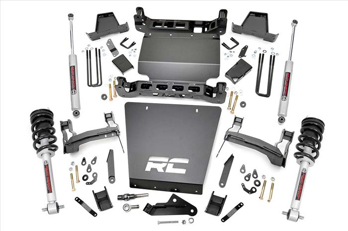 7 Inch Suspension Lift Kit Lifted Struts 14-18 Silverado/Sierra 1500 4WD Aluminum Rough Country
