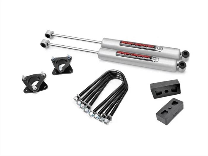 2.5 Inch Suspension Lift Kit w/N3 Lifted Struts 06-08 RAM 1500 4WD Rough Country