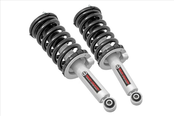 Loaded Strut Pair 6 Inch 04-15 Nissan Titan 4WD Rough Country