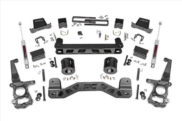 6 Inch Suspension Lift Kit w/N3 Shocks 15-20 F-150 2WD Rough Country