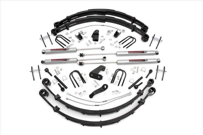 6 Inch Jeep Suspension Lift Kit Manual Steering 87-95 Wrangler YJ Rough Country