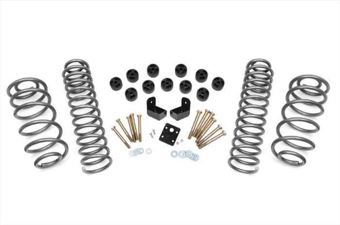 3.75 Inch Jeep Combo Lift Kit No Shocks 6 Cyl 97-06 Wrangler TJ Rough Country
