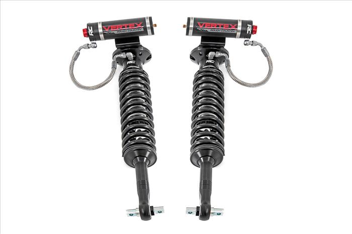 Vertex 2.5 Adjustable Front Shocks 2 Inch 19-22 Chevy/GMC 1500 Rough Country