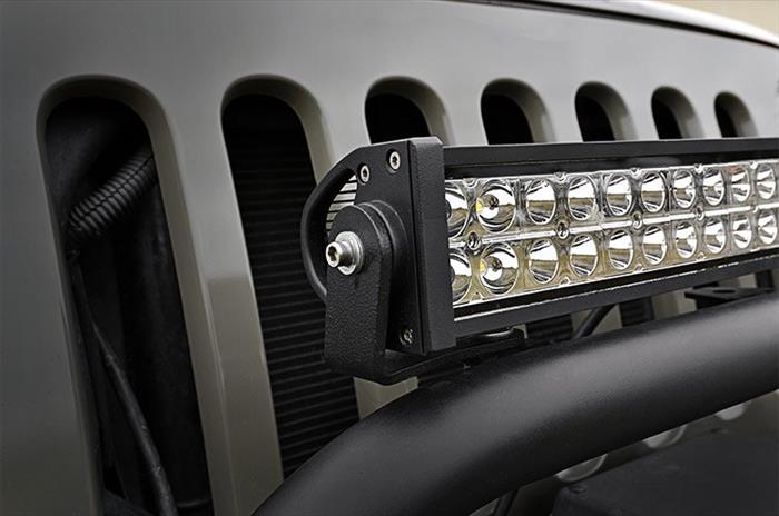 Jeep 20 Inch LED Light Bar Bumper Hoop Mounts JK/XJ Rough Country