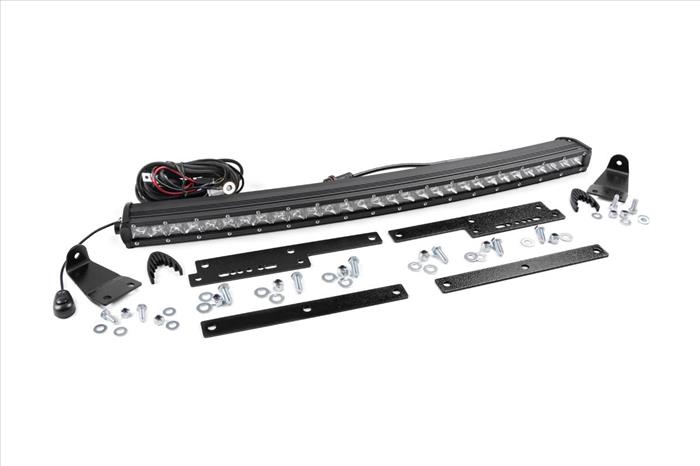 30 Inch Curved Cree LED Grille Kit Single Row 14-18 Silverado/Sierra 1500 Rough Country
