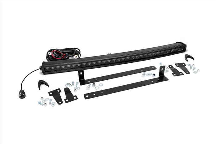 Ford 30 Inch Single LED Grille Kit Black Series 09-14 F-150 Rough Country