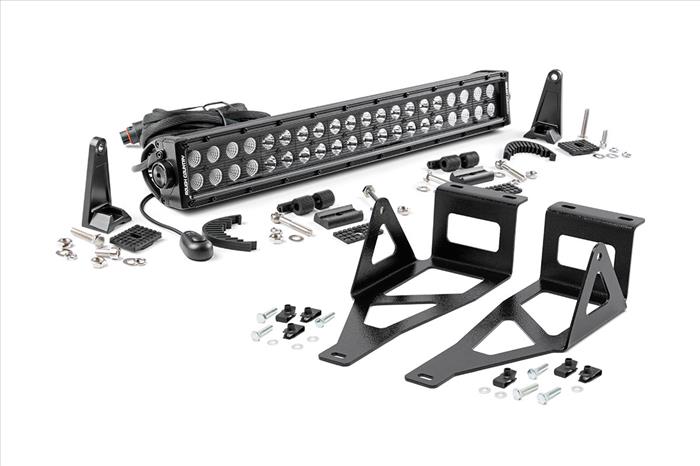 Ford 20 Inch LED Bumper Kit Black Series 05-07 F-250/350 Rough Country