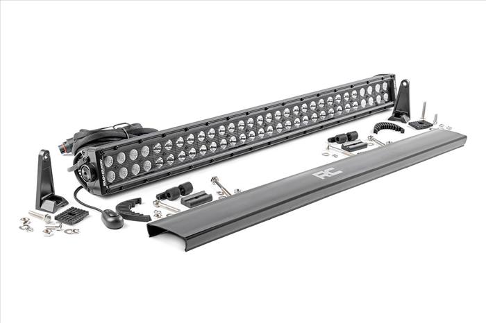30 Inch CREE LED Light Bar Dual Row Black Series Rough Country