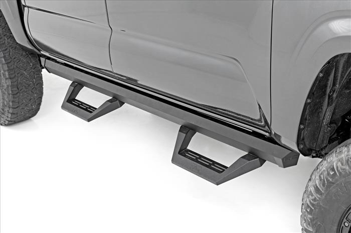 SRX2 Adjustable Aluminum Step Double Cab 05-22 Toyota Tacoma 2WD/4WD Rough Country