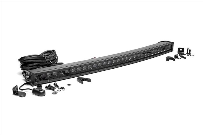 30 Inch Curved CREE LED Light Bar Single Row Black Series Rough Country