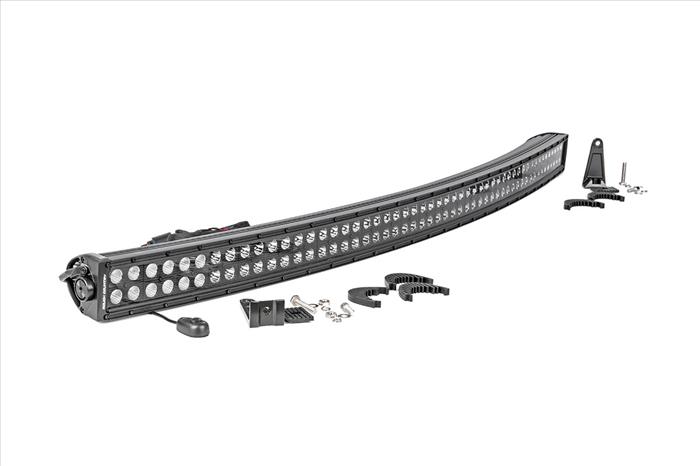 50 Inch Curved CREE LED Light Bar Dual Row Black Series Rough Country