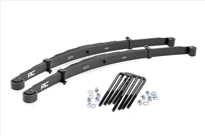 Rear Leaf Springs 3.5 Inch Lift Pair 05-22 Toyota Tacoma 2WD/4WD Rough Country