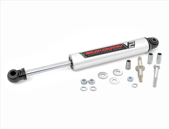 V2 Steering Stabilizer 10-12 Ram 2500/3500 4WD Rough Country