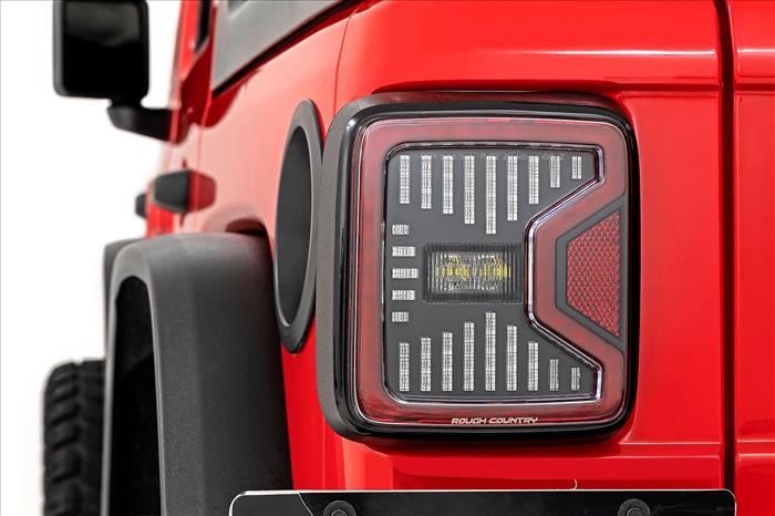 LED Tail light 18-22 Jeep Wrangler JL 4WD Rough Country