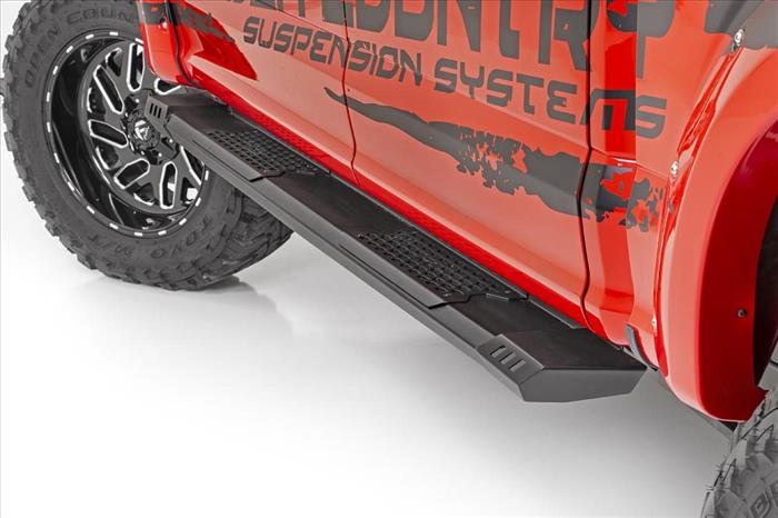 Chevy HD2 Running Boards 19-20 GM 1500/2500 HD Crew Cab Rough Country