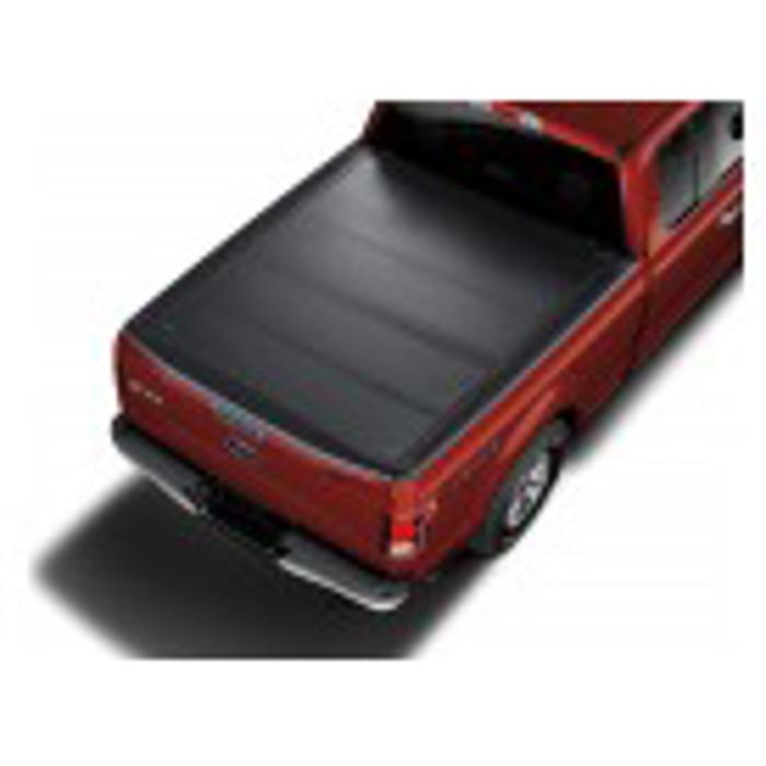 8.0 Bed, 2015-2017 Ford F-150 Tonneau Cover - Hard Folding by REV, Between the Rail