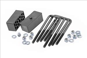 2 Inch Block and U-Bolt Kit 99-22 Chevy/GMC 1500 Rough Country