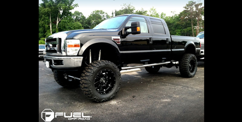 Ford F-350 Fuel 1-Piece Wheels Hostage - D531 