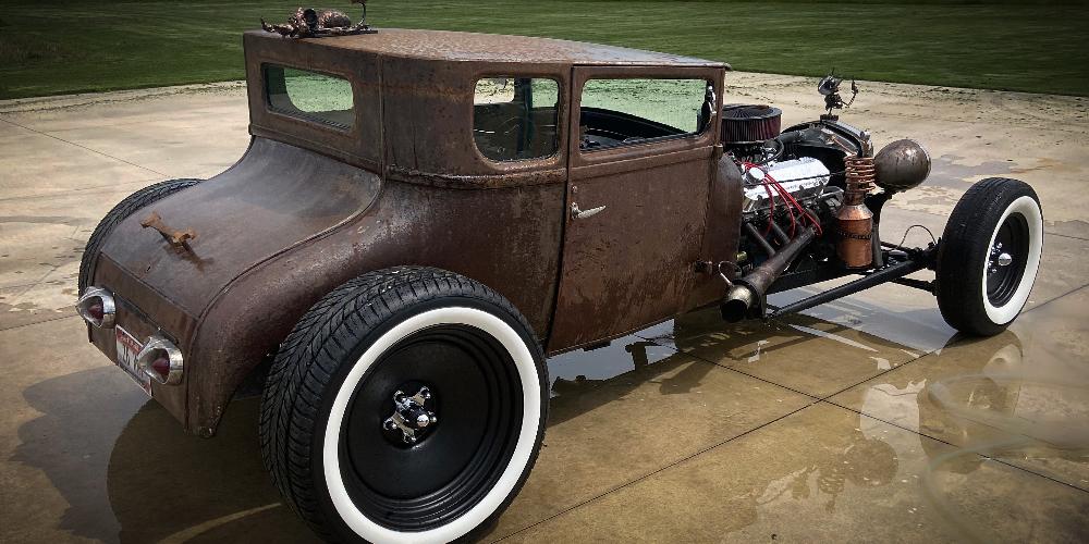 Ford Rat Rod with U.S. Wheel Rat Rod (Series 68) Extended Sizing