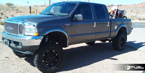 Ford F-250 Fuel 1-Piece Wheels Hostage - D531 