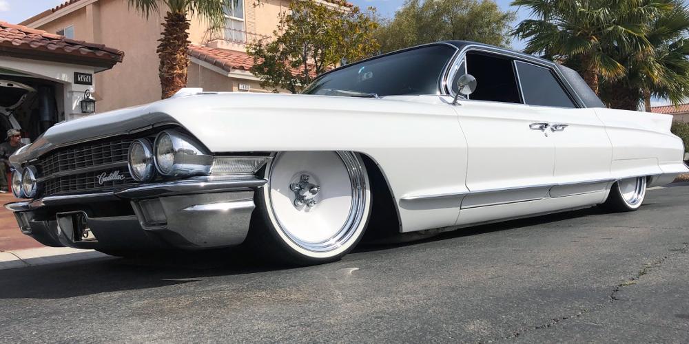 Cadillac DeVille with U.S. Wheel Rat Rod (Series 661) Extended Sizing