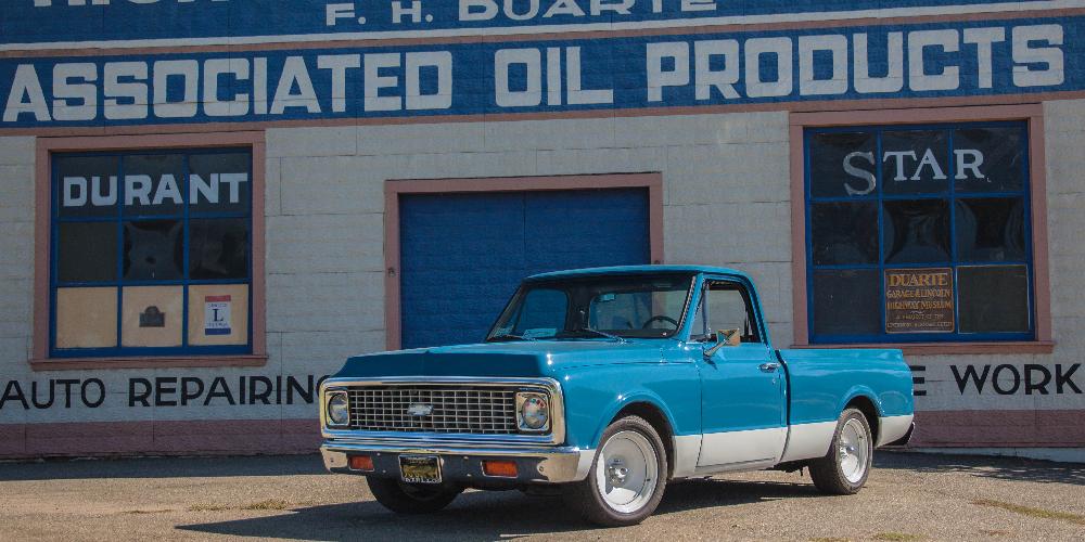 Chevrolet C10 Pickup with U.S. Wheel Rat Rod (Series 66) Extended Sizing