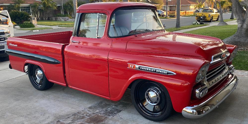 Chevrolet Pickup with U.S. Wheel Rat Rod (Series 65) Extended Sizing
