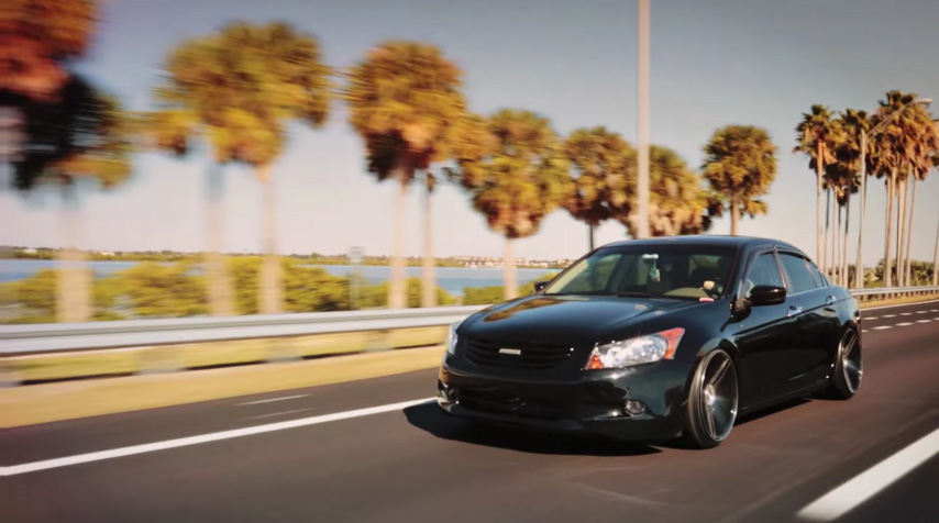 Honda Accord on 20in Spec-1 Racing SP-8 Concave Wheels