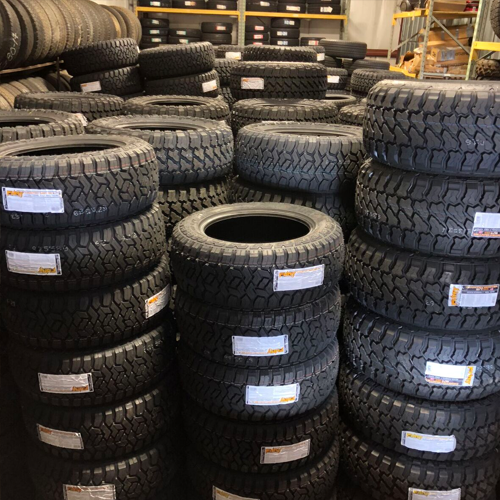 Tire South has a huge inventory of tires