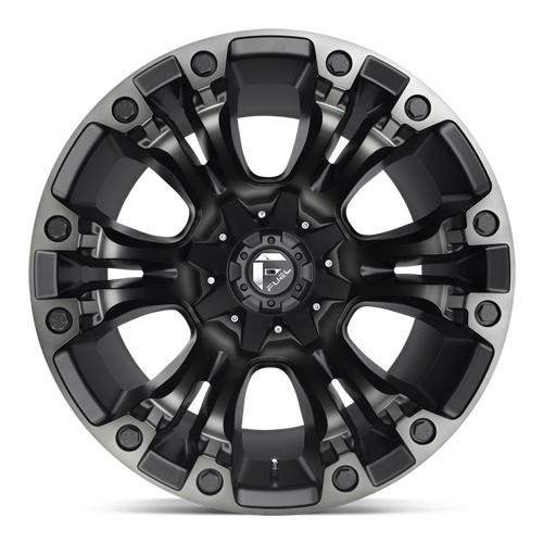 Fuel 1-Piece Wheels Vapor - D851