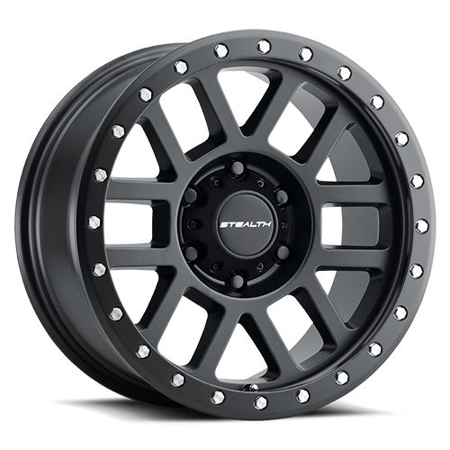 U.S. Wheel Overstock Aluminum Stealth Simulated Beadlock Overstock Series 772BL