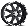 223-224 Goliath Matte Black with Diamond Cut Accents