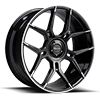 Haleb-Big Cap Gloss Black Machined Lip