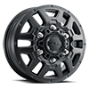 003 AWD Transit Van Wheel - Gloss Black with Milled Accents and Clear Coat