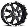 223-224 Goliath Matte Black with Diamond Cut Accents
