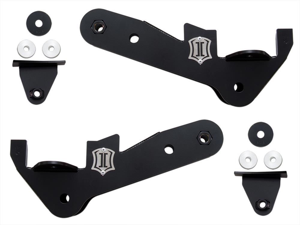 ICON 20172022 Ford F250/F350 Super Duty 4WD 4Link Frame Bracket Kit