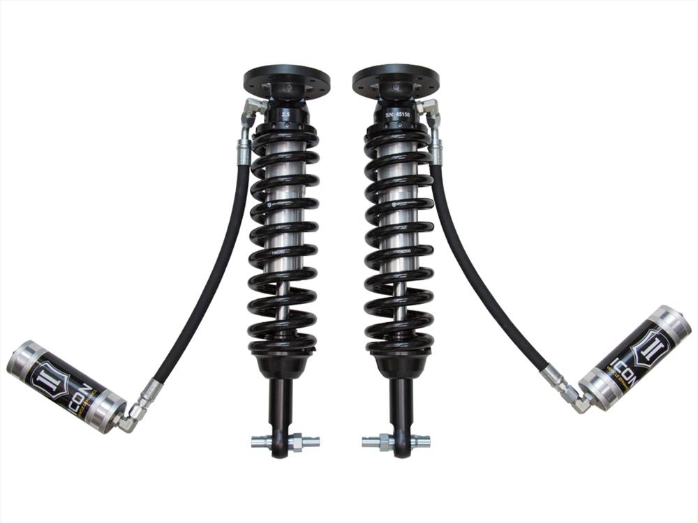 ICON 1520 Ford F150 4WD 22.63” Lift Front 2.5 VS Remote Reservoir Coilover Kit ICON 1520 Ford
