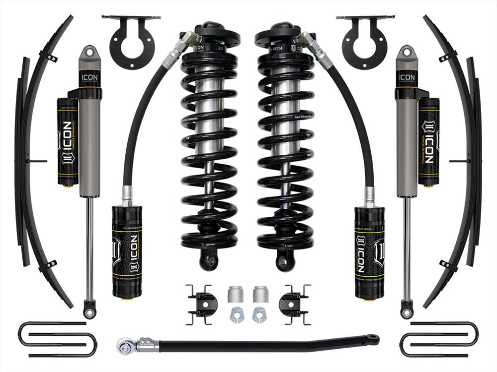 ICON 1116 Ford F250/F350 2.53" Lift Stage 3 Coilover System w/ Leaf