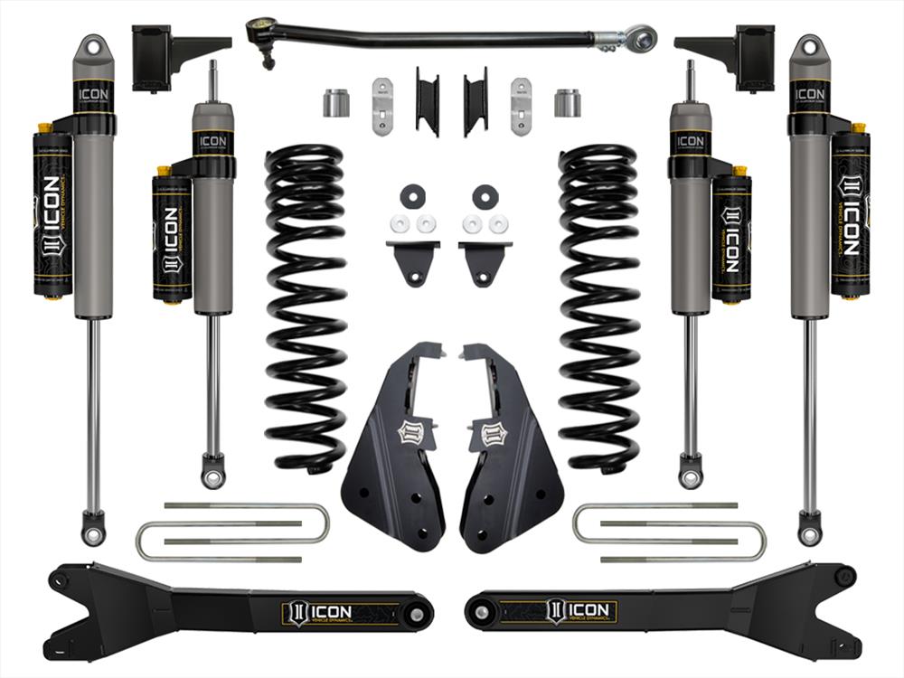 ICON 2022 Ford F250/F350 4.5" Lift Stage 4 Suspension System w/Radius