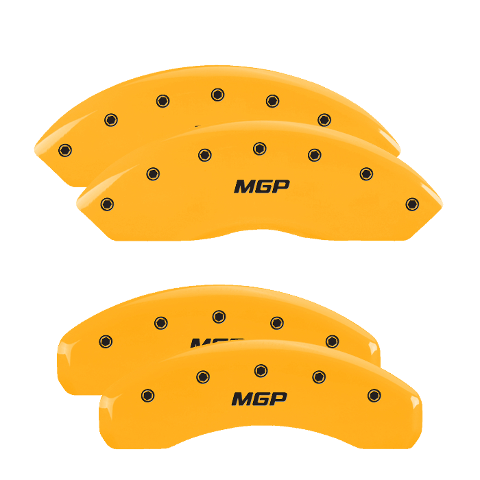  Ford F-150 Caliper Covers: Yellow, MGP/MGP engraving