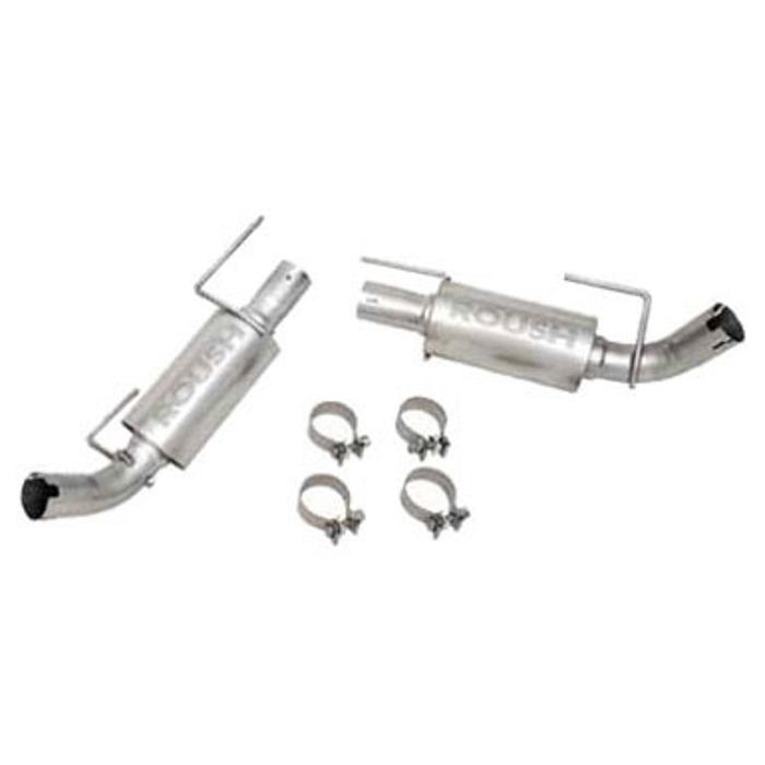 Mufflers Off Road Exhaust Kit w/o Tips 2005-2009 Ford Mustang 