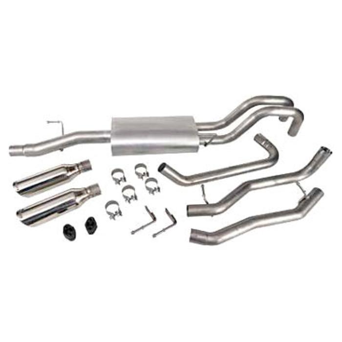  Exhaust Dual Rear Exit 4x2&4x4 Legal 2005-2008 Ford F150