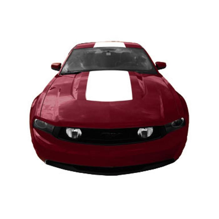 2010-2012 Mustang Racing Stripes, Roof Top Style 4 