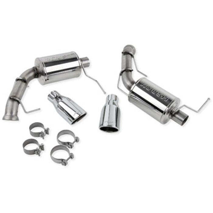  2011-2014 V6 Mustang Exhaust Kit with Round Tips